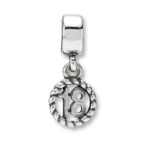"18" PANDORA charm
